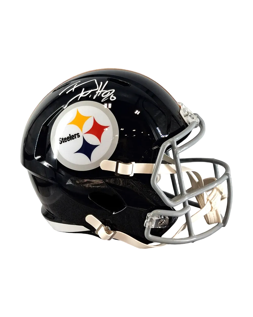 TJ Watt autographed replica helmet