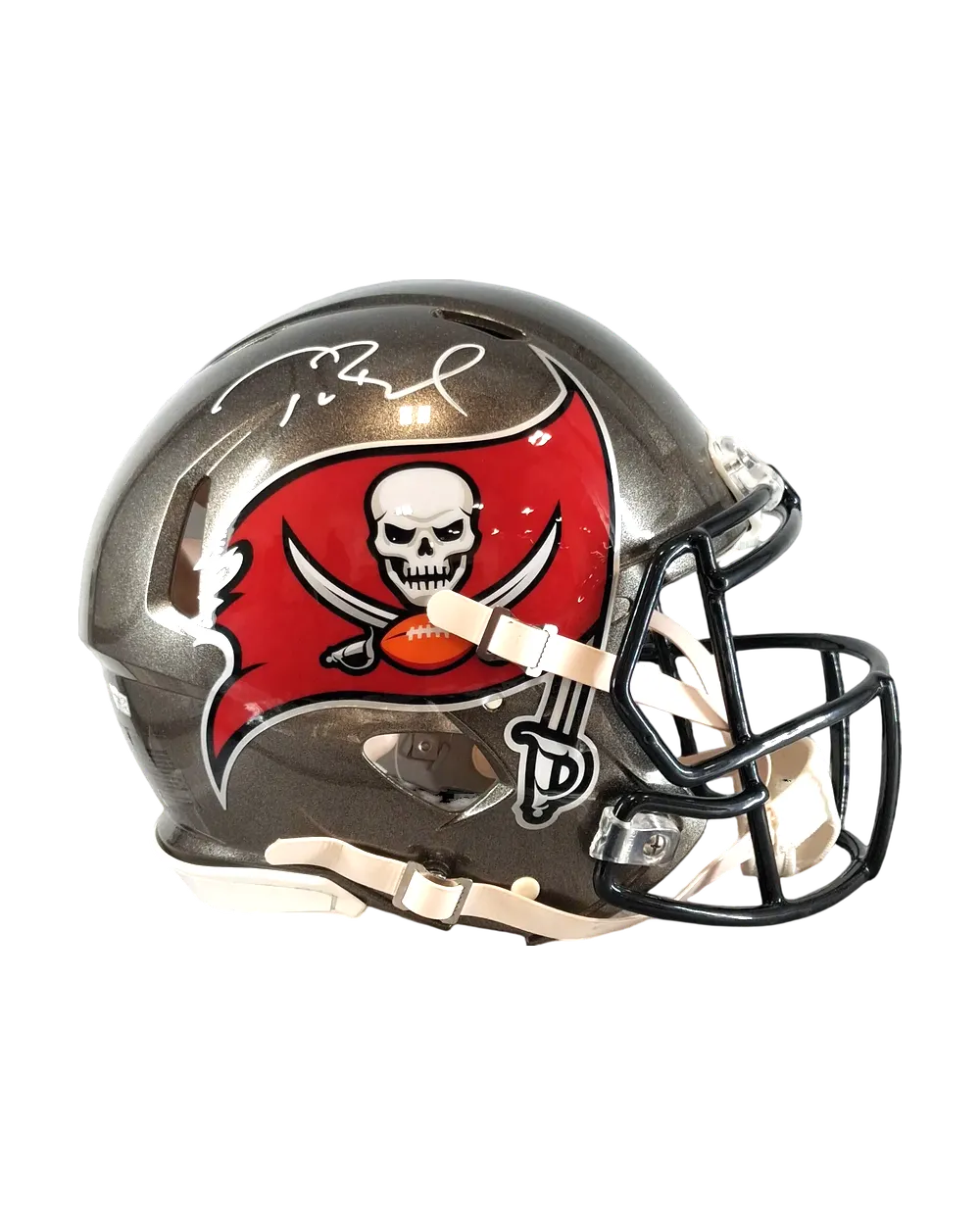 Tom Brady autographed helmet