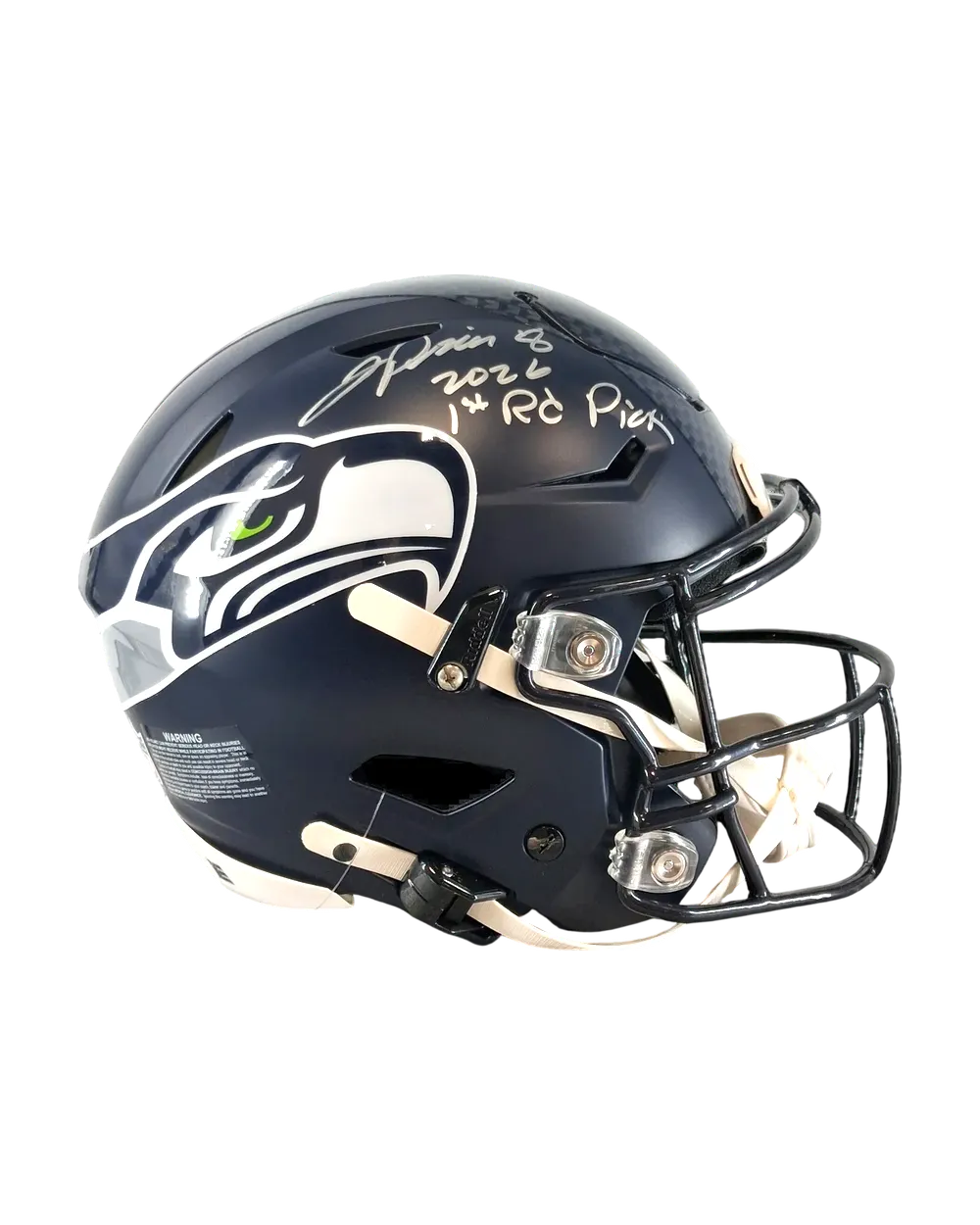 Jadarian Price autographed helmet