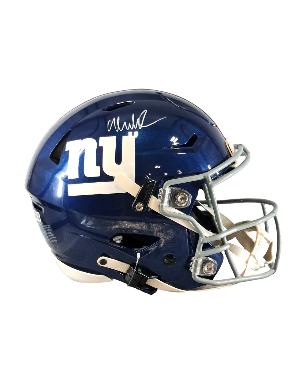 Abdul Carter autographed helmet
