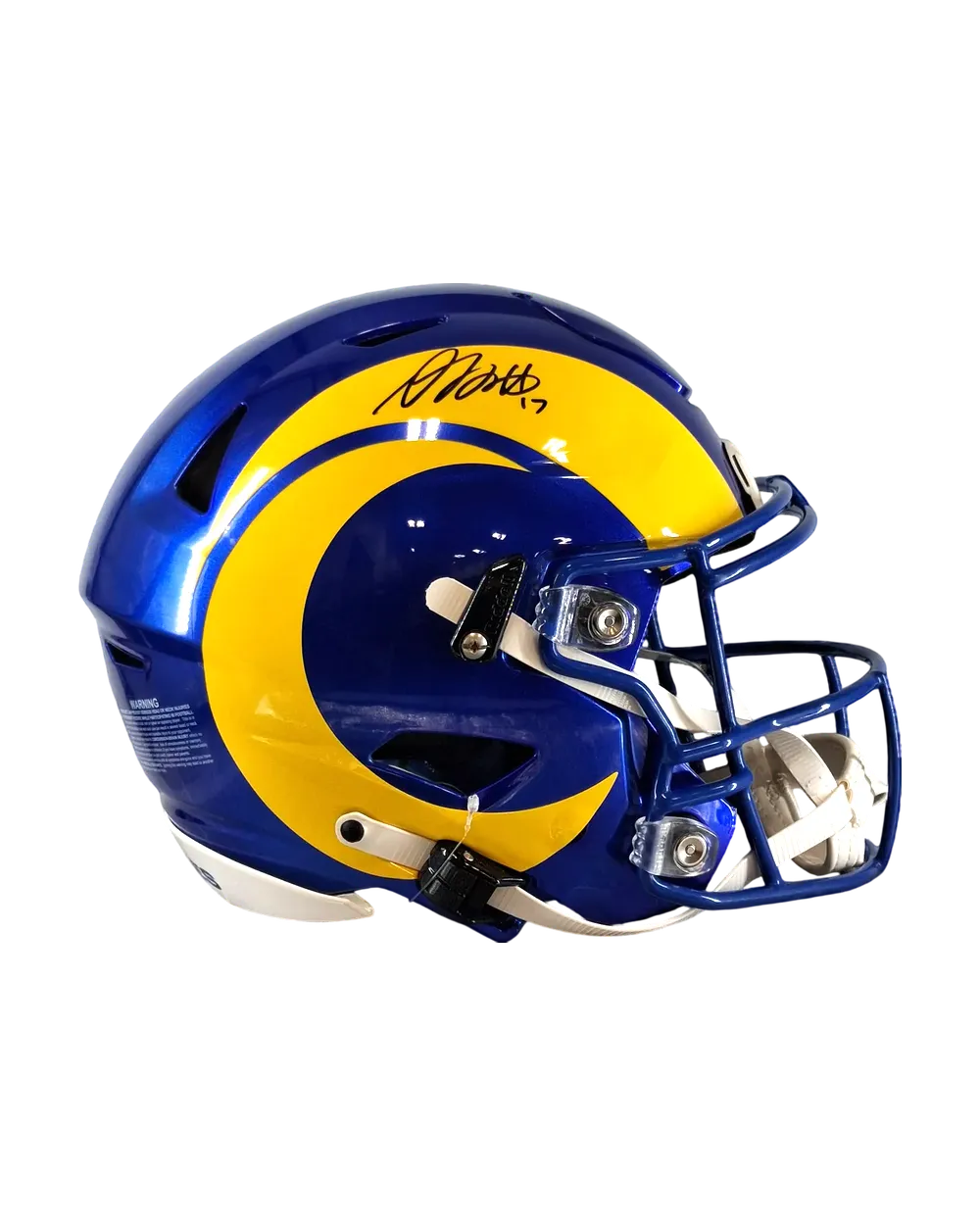 Davante Adams autographed helmet
