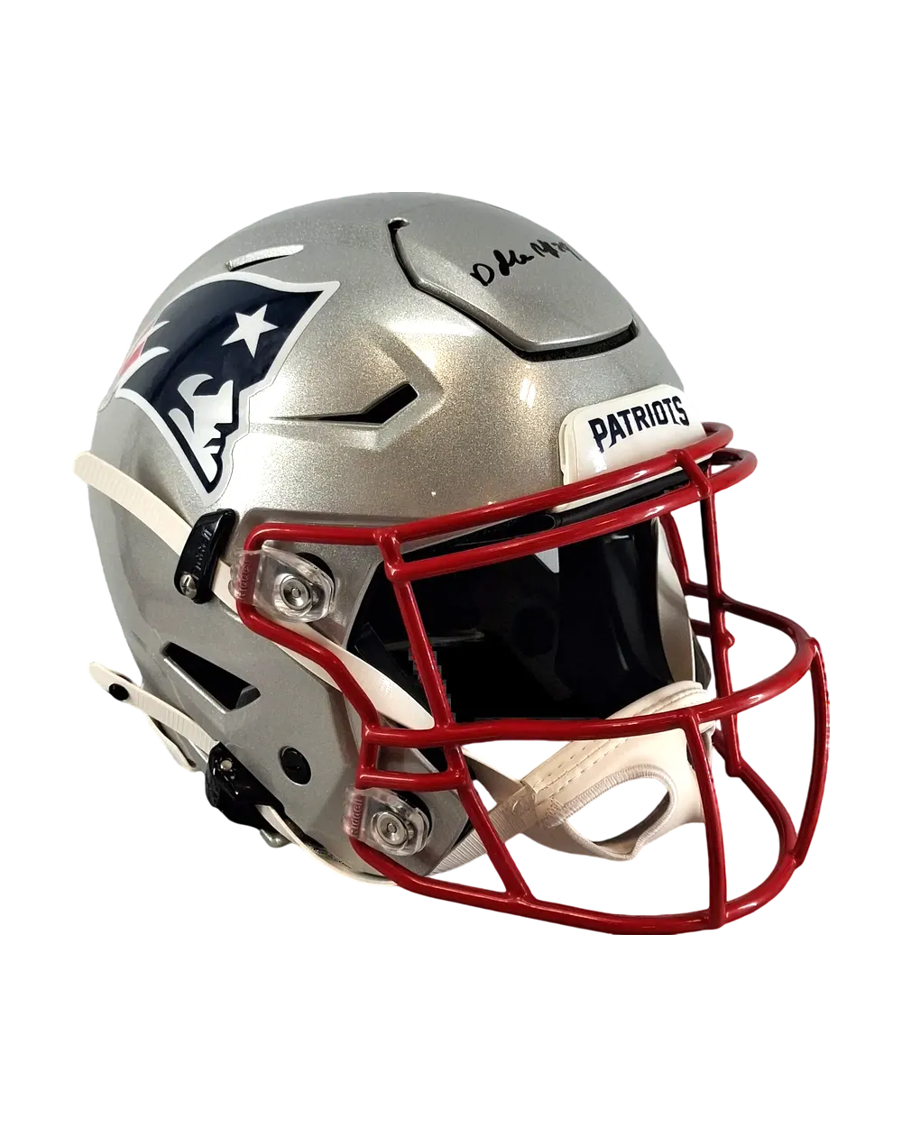 Darrelle Revis autographed helmet