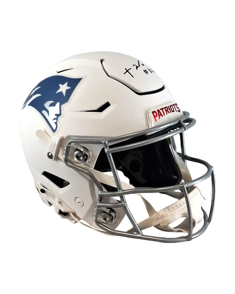 Treyveon Henderson autographed helmet