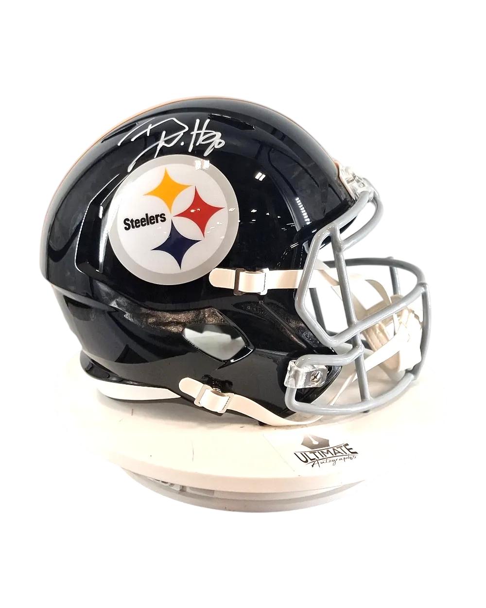 TJ Watt autographed replica helmet