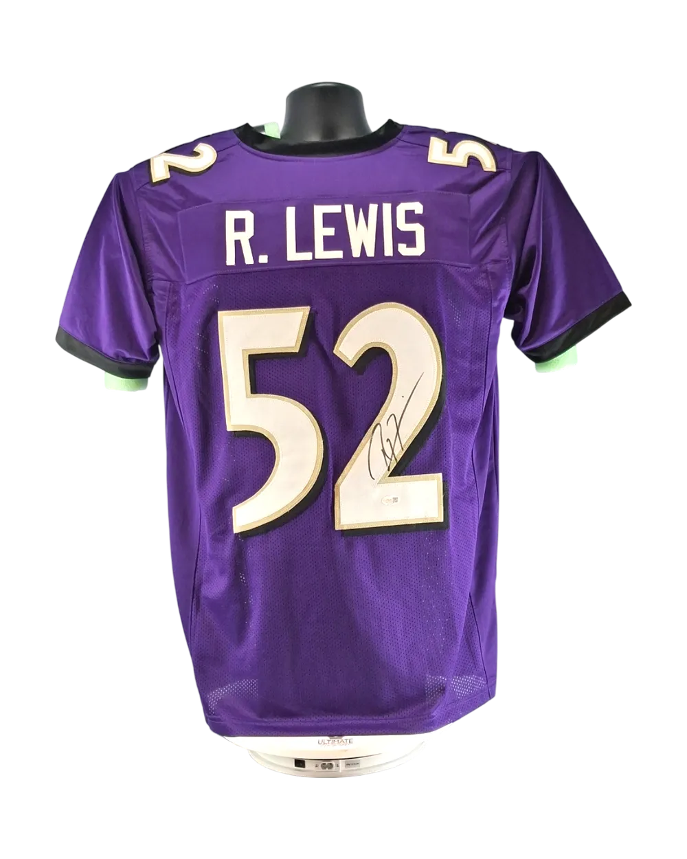 Ray Lewis autographed jersey