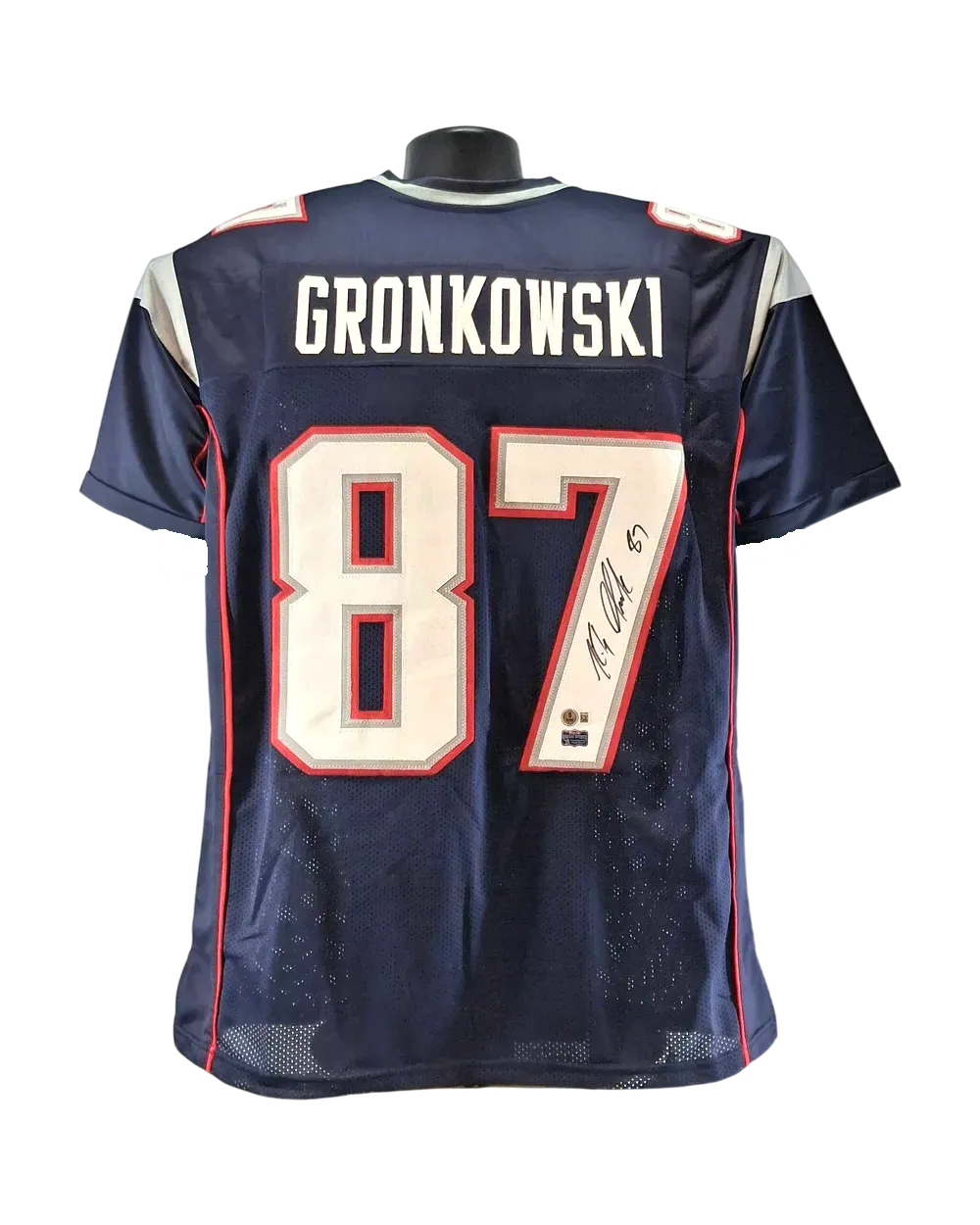 Rob Gronkowski autographed jersey