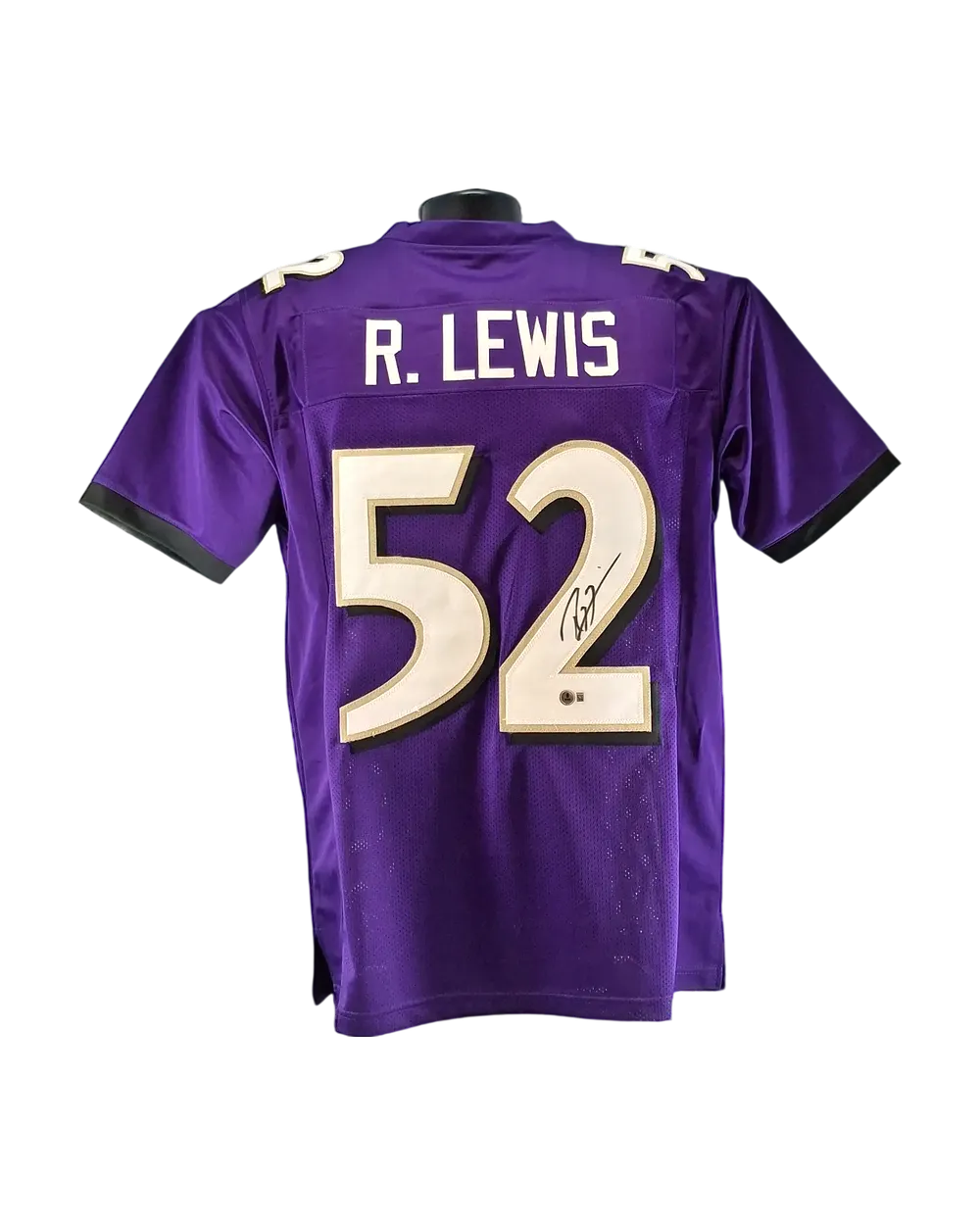 Ray Lewis autographed jersey
