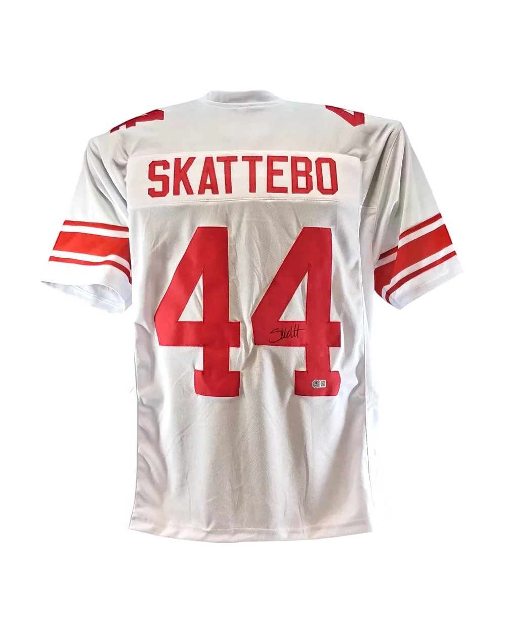 Cam Skattebo autographed jersey