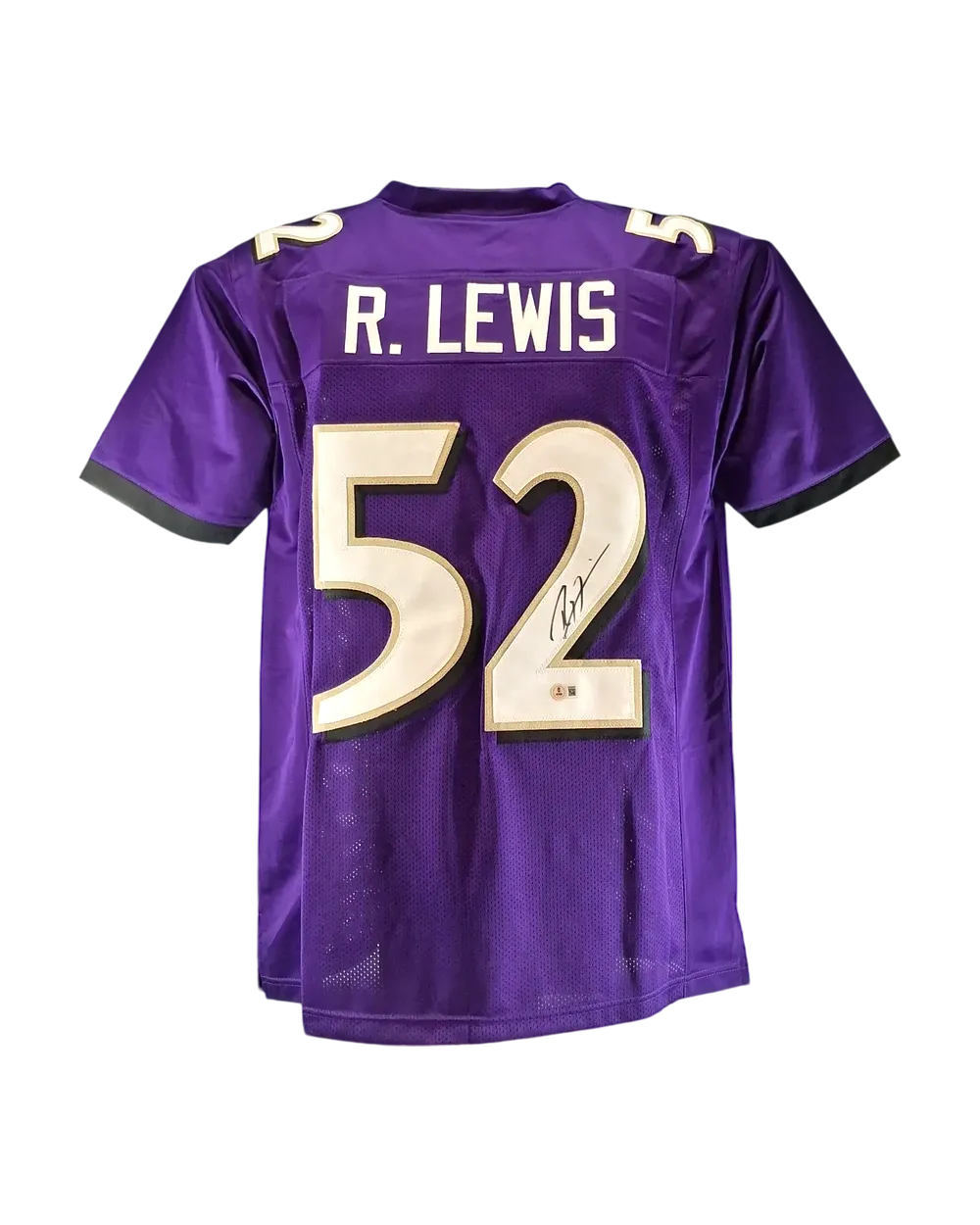 Ray Lewis autographed jersey
