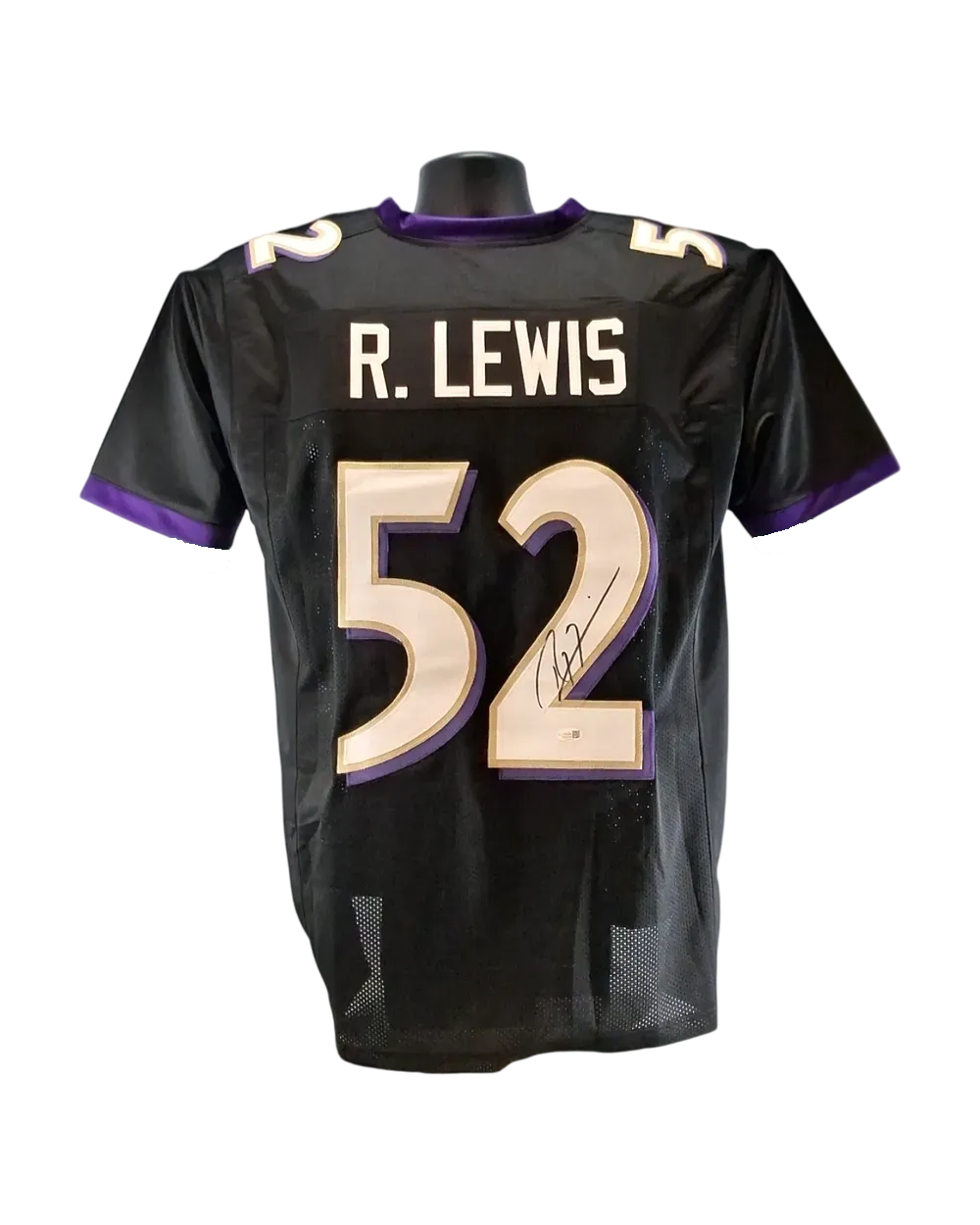 Ray Lewis autographed jersey
