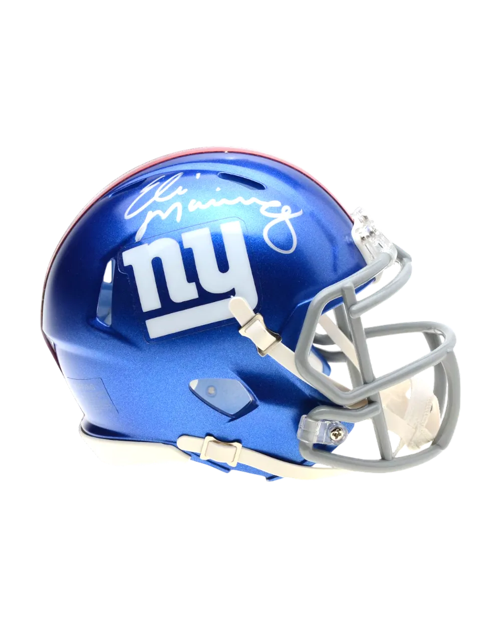 Eli Manning autographed mini-helmet
