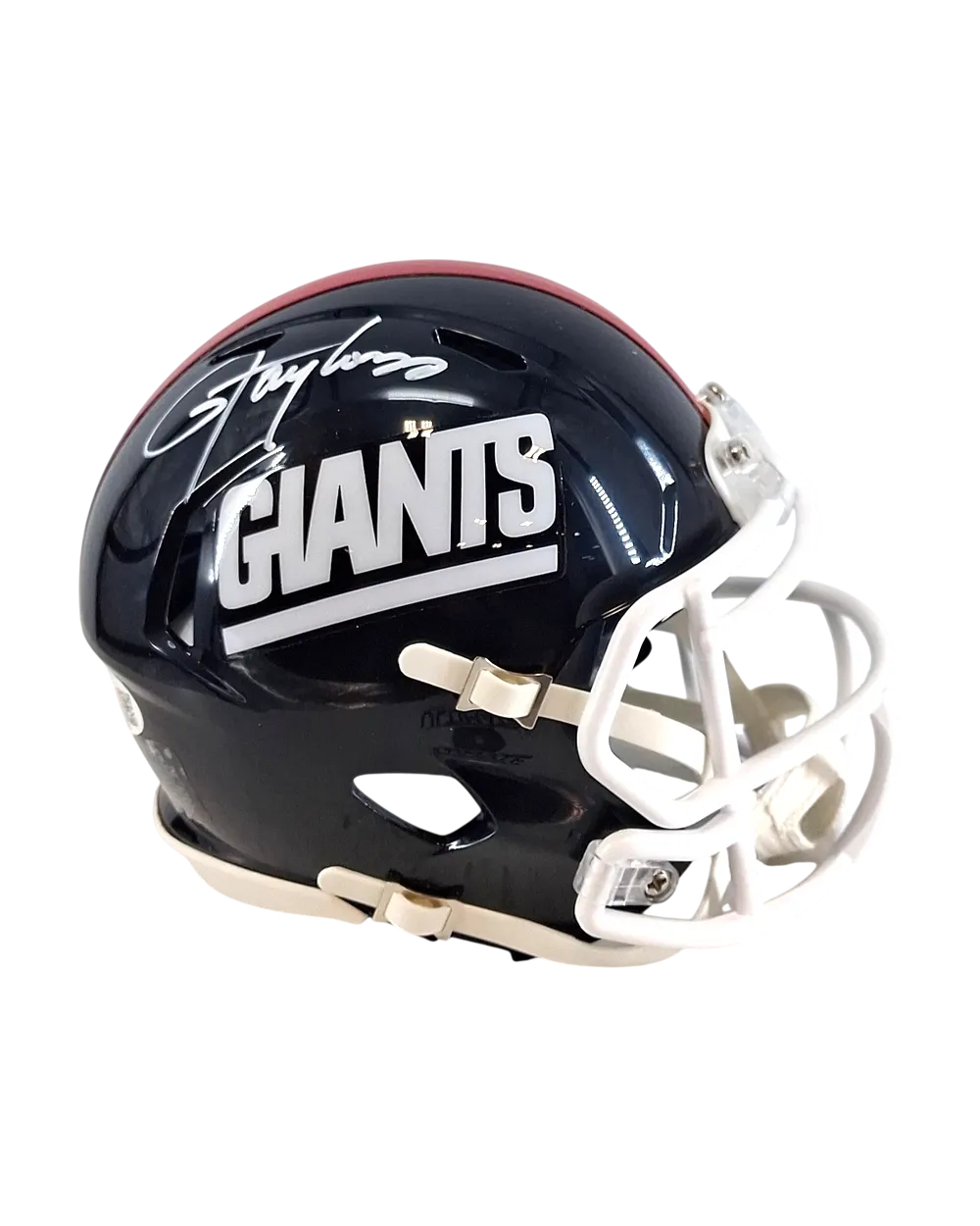 Lawrence Taylor autographed mini-helmet