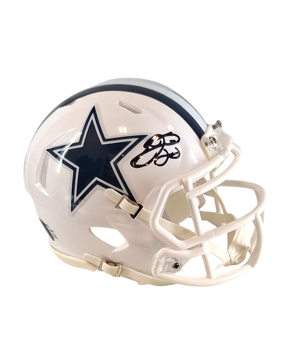 Emmitt Smith autographed mini-helmet