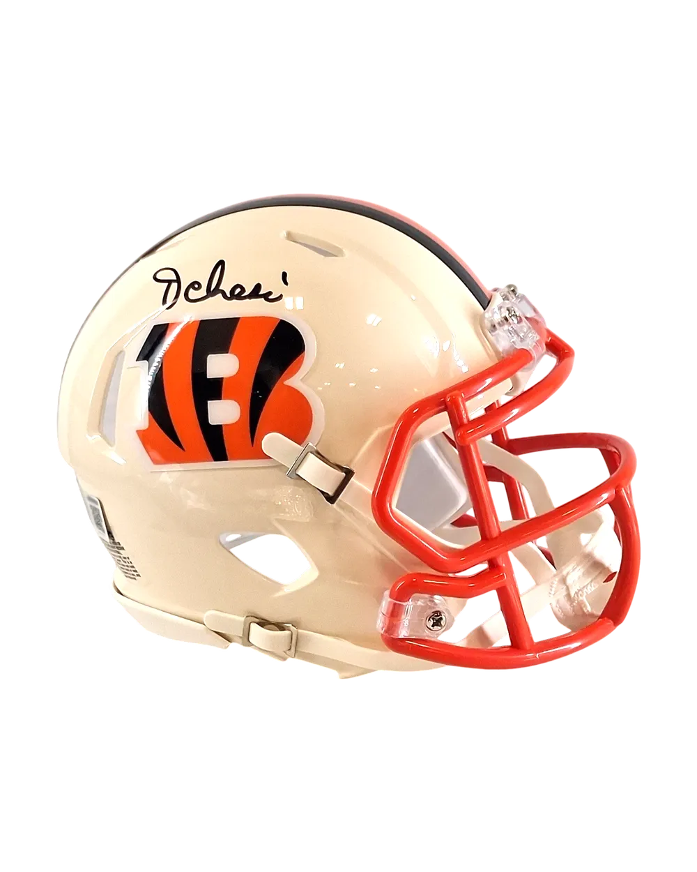 Ja'Marr Chase autographed mini-helmet