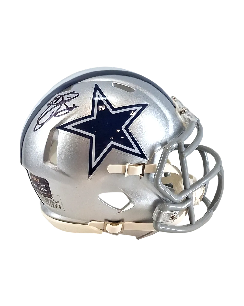 Emmitt Smith autographed mini-helmet
